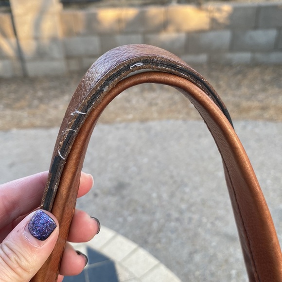 Fossil Vintage Revival Top Zip Satchel - Picture 7 of 11